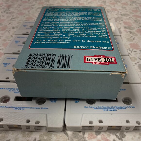 Cassette Tapes "You Can't Afford the Luxury of a Negative Thought" - Vintage - Picture 4 of 7